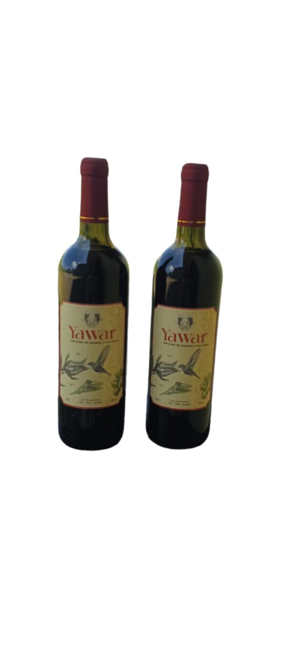 Vino de Uvilla y flor de Jamaica